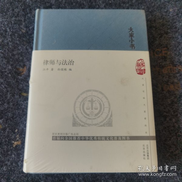 大家小书律师与法治（精）