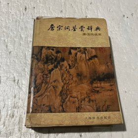 唐宋词鉴赏辞典(唐五代北宋)