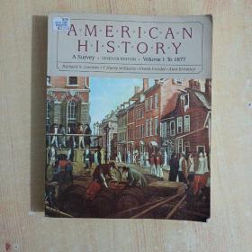 American  History. Volume I：TO 1877