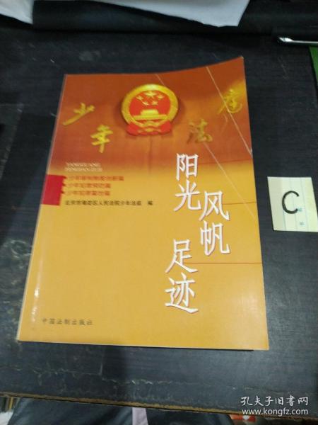 阳光风帆足迹——北京市海淀区人民法院少年法庭 编