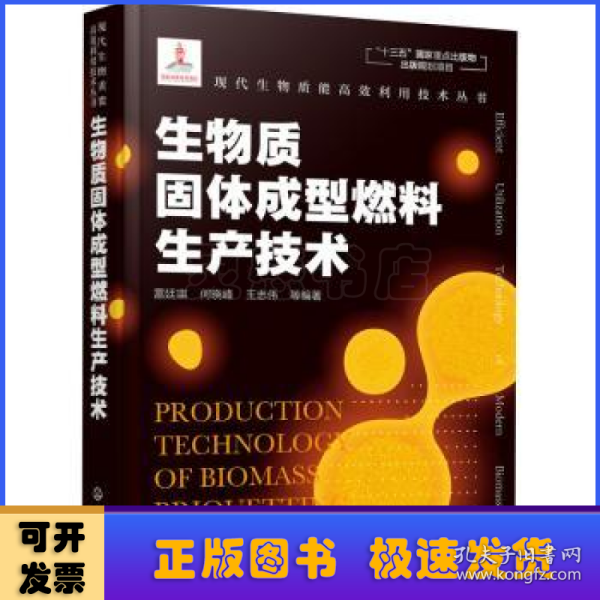 现代生物质能高效利用技术丛书--生物质固体成型燃料生产技术