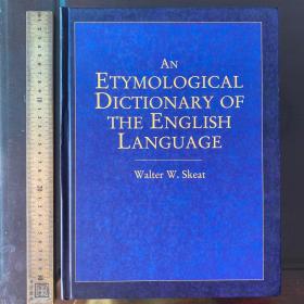 An etymological dictionary of the English language etymology origins of England English grammar vocabulary words 英文原版大开本 精装