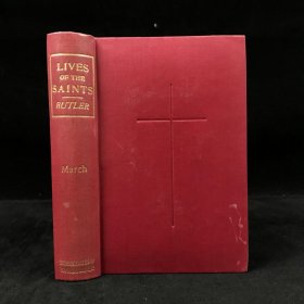 The Lives of the Saints.约20世纪初，（卷3），漆布精装袖珍本，书脊烫金压花