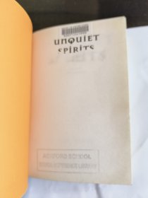 UNQUIET SPIRITS