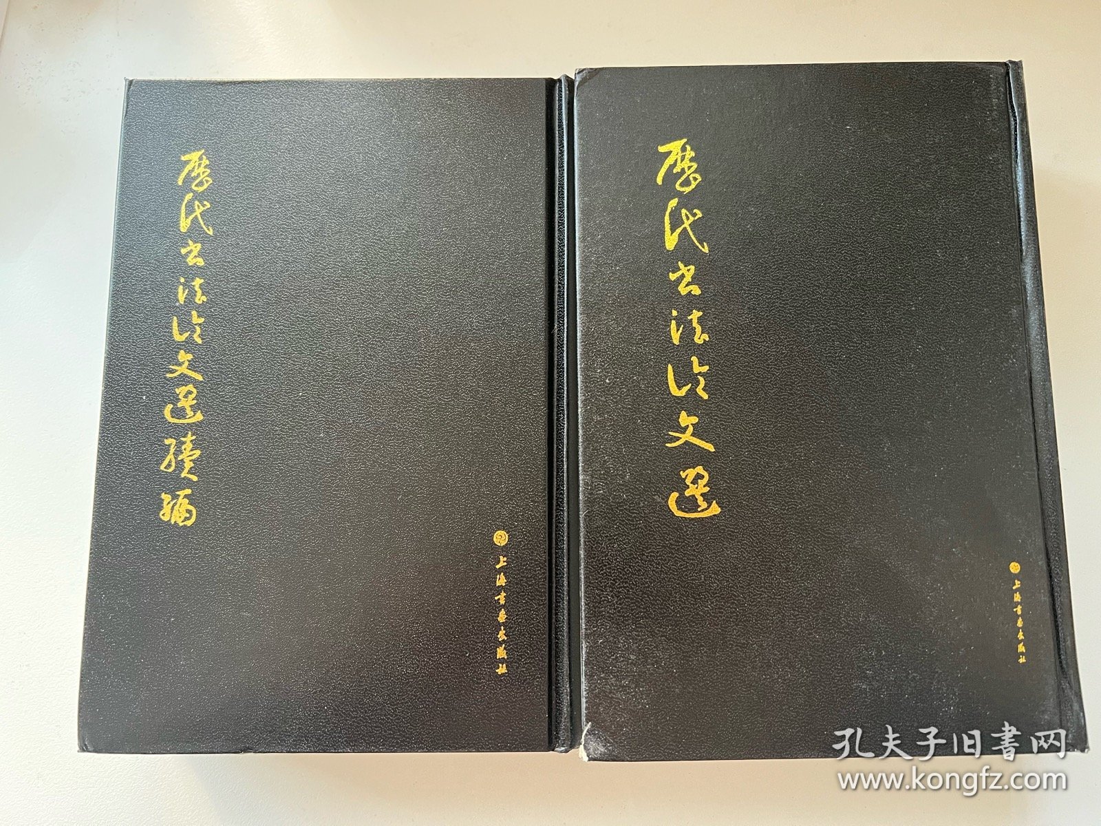 历代书法论文选及续编两本合售