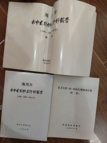 海河片水中长期供求计划报告