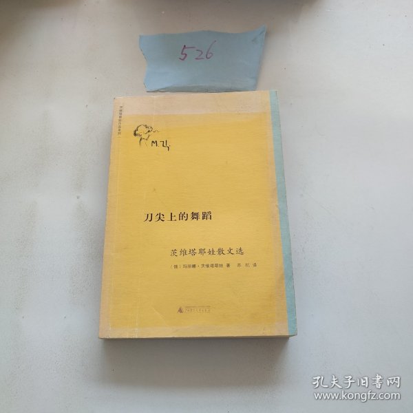 刀尖上的舞蹈：茨维塔耶娃散文选