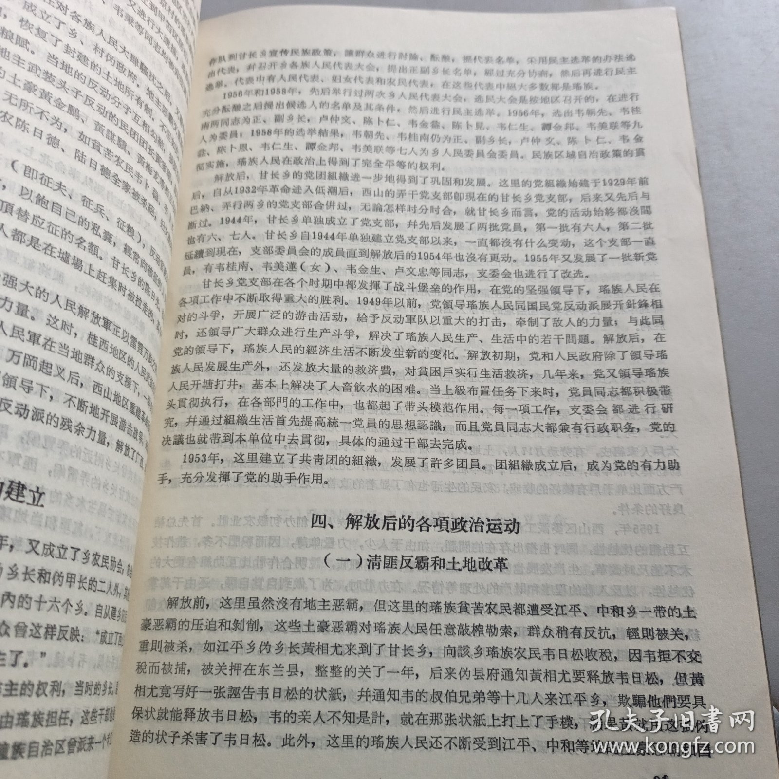 广西壮族自治区巴马瑶族自治县甘长乡瑶族社会历史调查