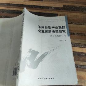 不同类型产业集群企业创新决策研究 : 基于策略性行为