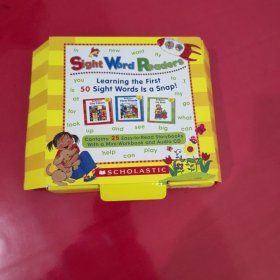 Sight Word Readers Box Set With Cd（英语常见字套装 含CD）26册加光盘一个【1136】