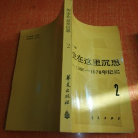 历史在这里沉思 1966-1976年记实 123 全3册合售