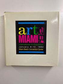Miami International Art Exposition 1992／1992年迈阿密国际艺术博览会（1992年英文版）12开（精装如图、内页干净）