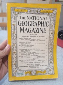 1956年6月，原版，国家地理杂志，national geographic