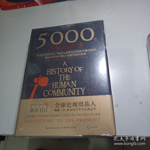 5000年文明启示录（比肩《全球通史》，世界近千所高校历史学推荐书目）