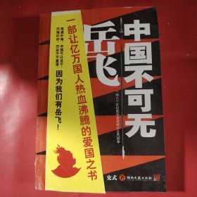 中国不可无岳飞（书的底部书脊处有墩裂现象但已粘好！不影响阅读）