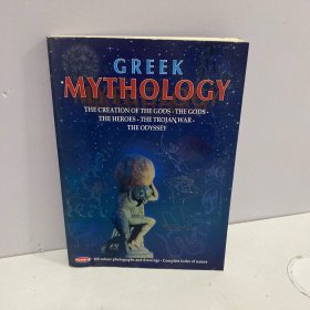 Greek mythology the creation of the gods the heroes the trojan war the Odyssey Greece history myths 英文原版 铜版纸
