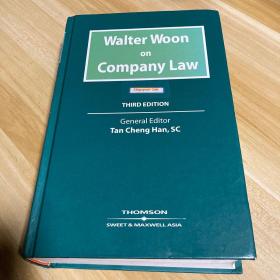 WALTER WOON ON COMPANY LAW