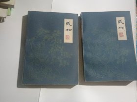 扬州评话水浒：武松 上下册全（直角挺版自然旧，内页干净无写划）