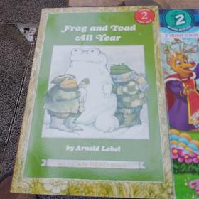 Frog and Toad All Year (I Can Read, Level 2)青蛙和蟾蜍的一年 英文原版3本合卖