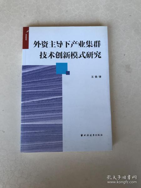 外资主导下产业集群技术创新模式研究