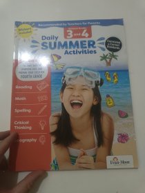 SKILL SHARPENERS Daily Summer Activities Grade 3-4