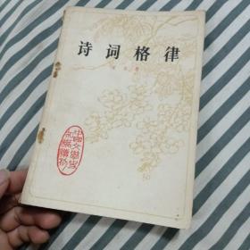 诗词格律：中国文学史知识丛书