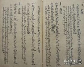 清代 名师秘传(廖廷模)精抄《杨公地理-秘传竖天燈式》 一册全 内容:秘传灯式 、移床求生子诀 '，改门催官、选择叮咛要紧口诀 、 寻龙秘诀等 。