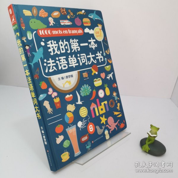 我的第一本法语单词大书法语自学入门教材法语1000词汇大全3-6岁儿童读物绘本零基础自学