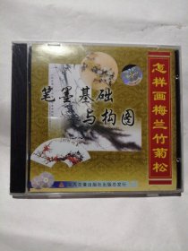 1VCD 怎样画梅兰竹菊松一笔墨基础与构图