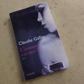 法文原版小說 L'amour est une ile [Broche] Claudie Gallay
