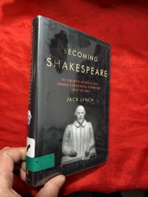 Becoming Shakespeare 【32開(kāi)，硬精裝】