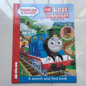 Thomas & Friends: The Lost Luggage (A Search and Find Book)   托马斯和朋友：丢失的行李   英文儿童绘本  大开本