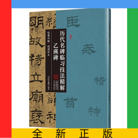 乙瑛碑·历代名碑临习技法精解