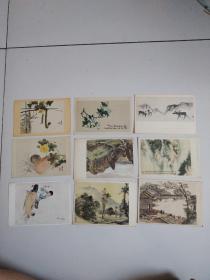 50年代老明信片，画片等一组合售，40多张，实物拍摄品佳详见图。