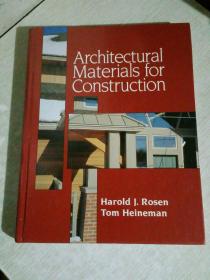 Architectural Materials for Construction