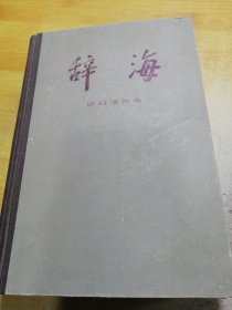 辞海语词增补本