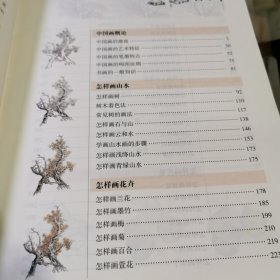 如何学会画一幅中国画