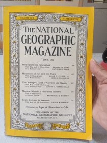 1956年5月，原版，国家地理杂志，national geographic