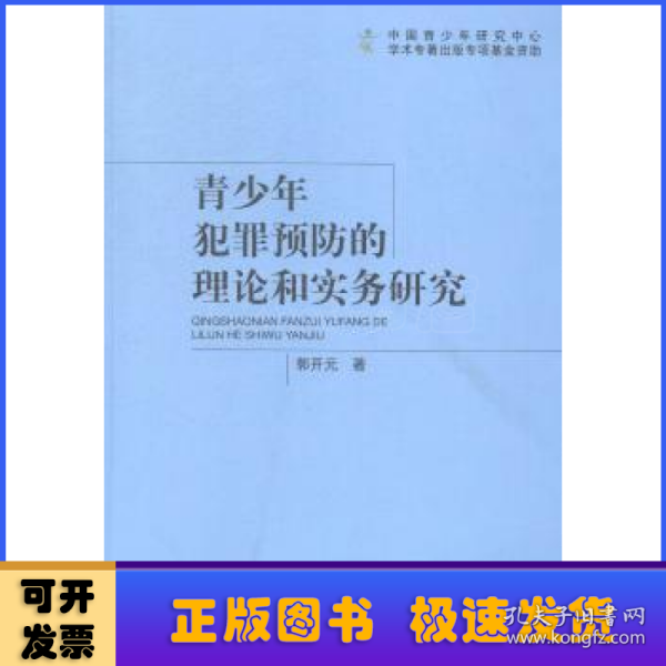 青少年犯罪预防的理论和实务研究