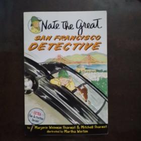 Nate the Great, San Francisco Detective[了不起的小侦探内特：旧金山的侦探]儿童读物英文原版带插图