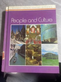 社会研究 美国中学教材 People and Culture Bowmar Noble Social Studies 英文原版书