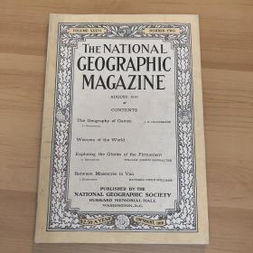 现货 national geographic美国国家地理1919年8月世界体育运动，纺织，天文，亚美尼亚凡城C