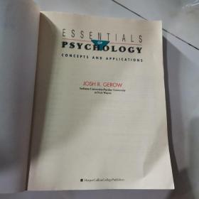 Essentials of Psychology 见图