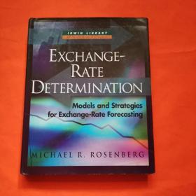 Exchange Rate Determination /Michael Rosenberg Mcgraw-hill P