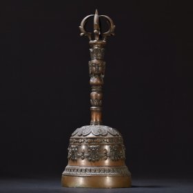 清代 铜制铃铛法器
