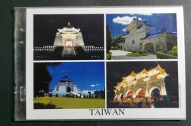 台湾风光明信片(一套8张带塑纸)