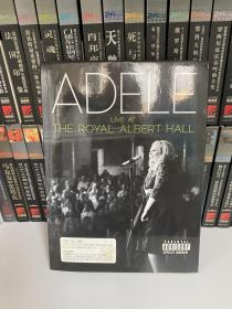 DVD/CD流行摇滚正版原版，Adele阿黛尔《Live At The Royal Albert Hall皇家阿尔伯特音乐厅现场演唱会》（1DVD+1CD），2011年，XL Recordings LTD.