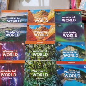 Wonderful WORLD second edition student's book 1-6+workbook 练习册1-6（12本合售）