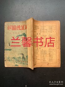 游泳训练图解（繁体竖排左开 无版权页和后封 瑕疵请看图片和品相）