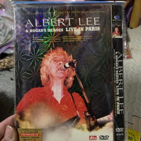 艾伯特李与霍根英雄吉他钢琴巴黎现场 DVD